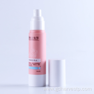 Cosmetic Plastic 15ml 30ml 50ml Airless Pump Bottles